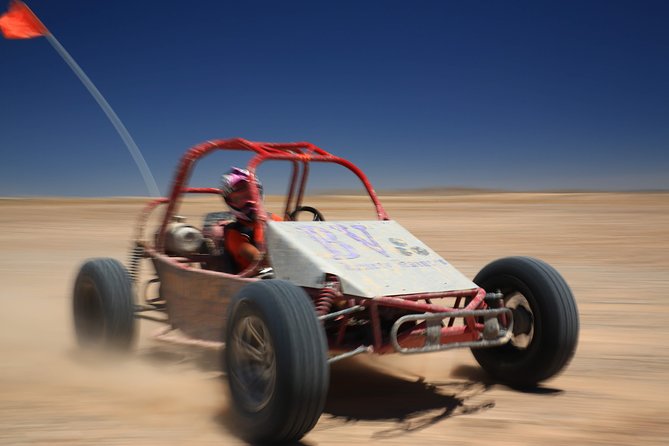 Mini Baja Chase Dune Buggy Adventure in Las Vegas - Leaving the Strip for Nellis Dunes