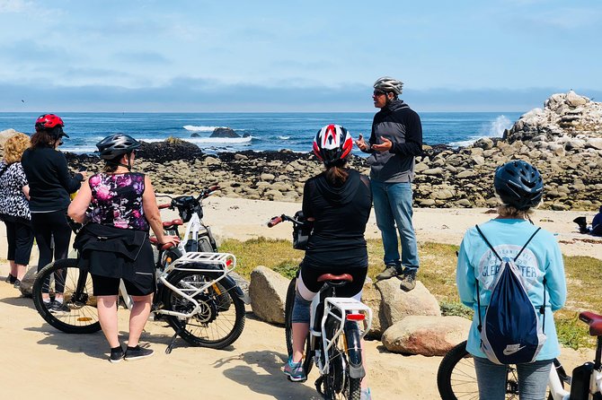 Monterey's 17 Mile Drive Guided Electric Bike Tour, 3 hr - Spanish Bay and the first oceanfront views