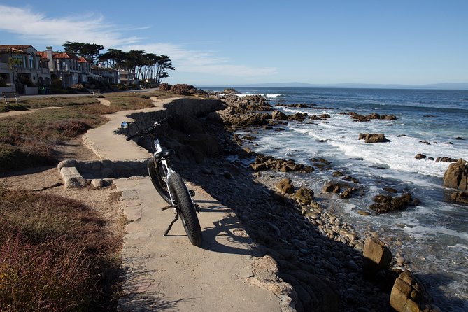 Monterey's 17 Mile Drive Guided Electric Bike Tour, 3 hr - Pebble Beach adds golf, trees, and a snack stop
