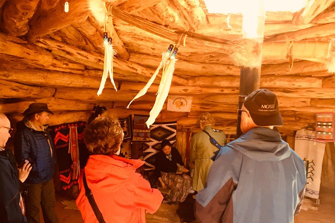 Monument Valley Backcountry Tour - The Mitten formations begin the visual story