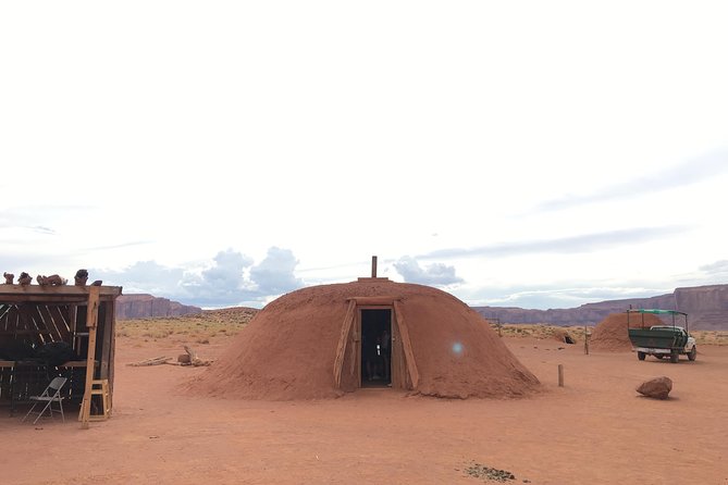 Monument Valley Extended Backcountry Tour - A traditional hogan and the human side of the park