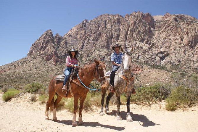 Morning Horseback Ride with Breakfast from Las Vegas - A slow ride through raw Mojave scenery