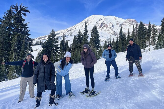 Mt. Rainier National Park Highlights Tour - Winter access, snowshoes, and honest weather warnings
