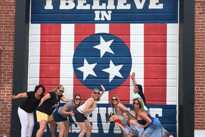 Murals of Nashville Instagram Tour by Golf Cart - East Nashville and the wider route