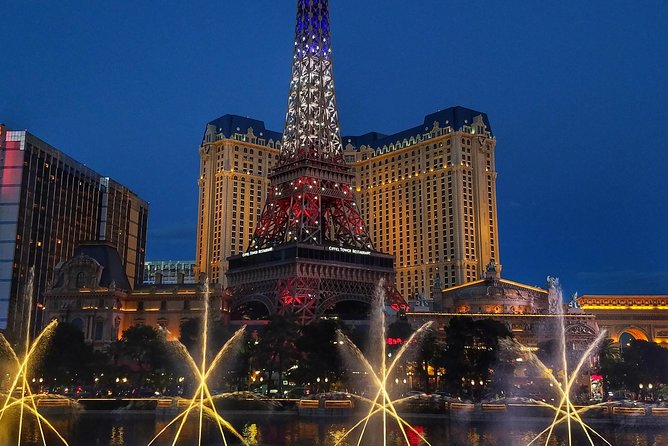Must-See Spots Vegas Strip Walking Tour - Harrah’s, Carnaval Court, and the changing mood of the Strip