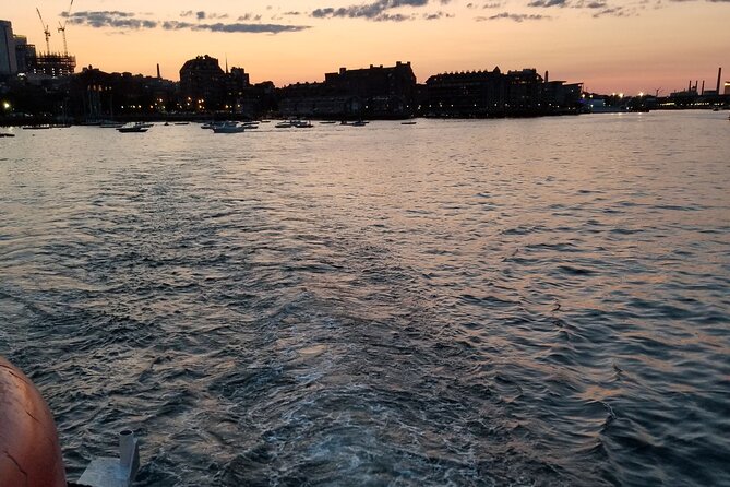 Narrated Sunset Cruise of Boston Harbor - The sunset and Boston skyline