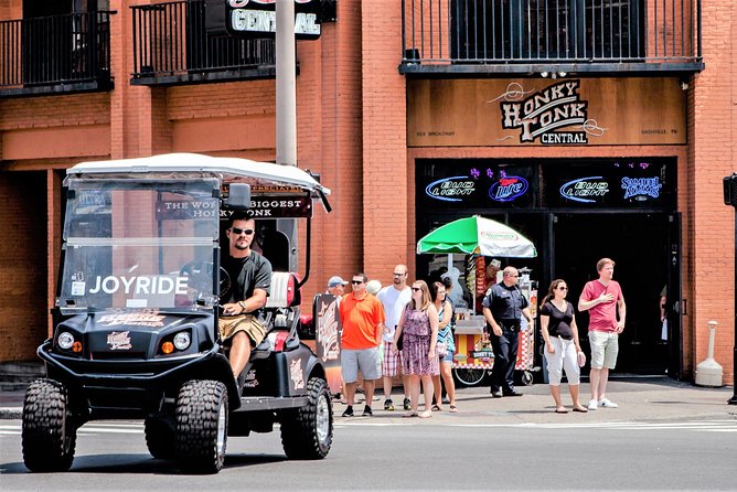 Nashville Brewery & Distillery Tour by Golf Cart - Two hours: lively pace, limited linger time