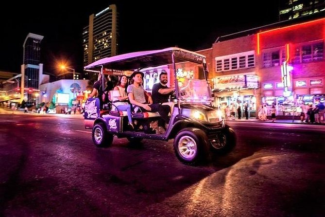 Nashville Brewery & Distillery Tour by Golf Cart - The first ride from 9th Avenue South