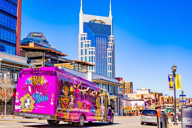 Nashville Party Bus with Drag Queen Hosts & Live Performances - The 90-minute ride through downtown Nashville