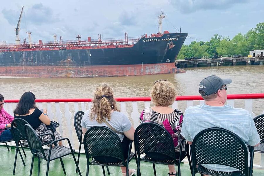 New Orleans: Daytime Steamboat Jazz Cruise + Optional Lunch - What you see from the four decks