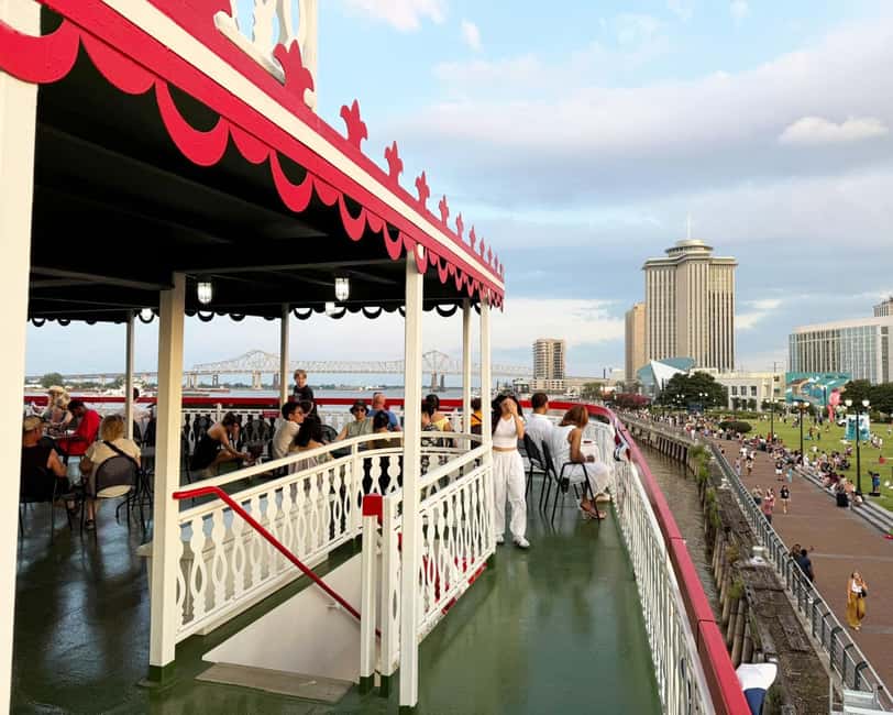 New Orleans: Daytime Steamboat Jazz Cruise + Optional Lunch - The price, drinks, and the real value