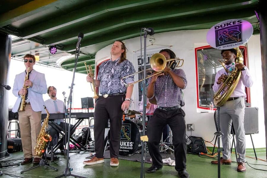 New Orleans: Evening Steamboat Jazz Cruise + Optional Dinner - Boarding at 6pm in the French Quarter