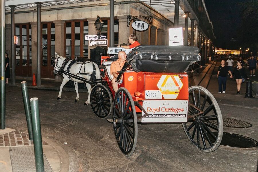 New Orleans: French Quarter Sightseeing Carriage Ride - Napoleon House, the French Market, and Bourbon Street
