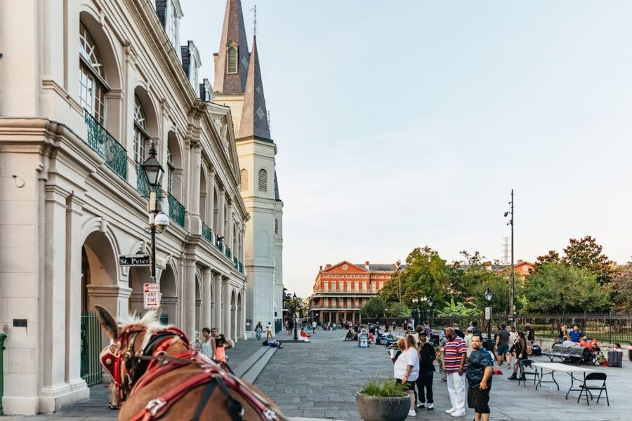 New Orleans: French Quarter Sightseeing Carriage Ride - Meeting at Jackson Square