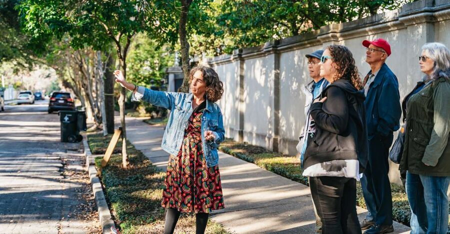 New Orleans: Garden District Guided Walking Tour - Lafayette Cemetery No. 1 behind the gates