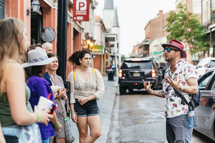 New Orleans Haunted Ghost, Voodoo & Vampire Walking Tour - Vampire lore and Jacques Saint Germain’s former home