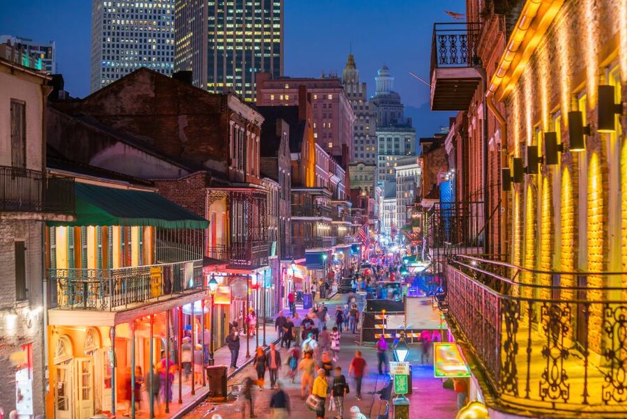 New Orleans: Haunted Pub Crawl - Lafitte’s Blacksmith Shop and a drink stop