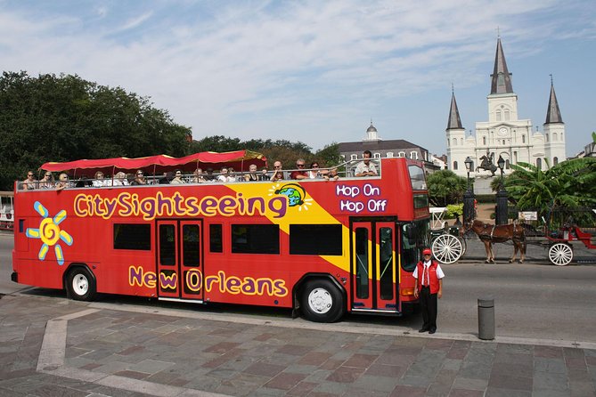 New Orleans Hop-On Hop-Off Unlimited Sightseeing Package - Start at Jackson Square to get your bearings