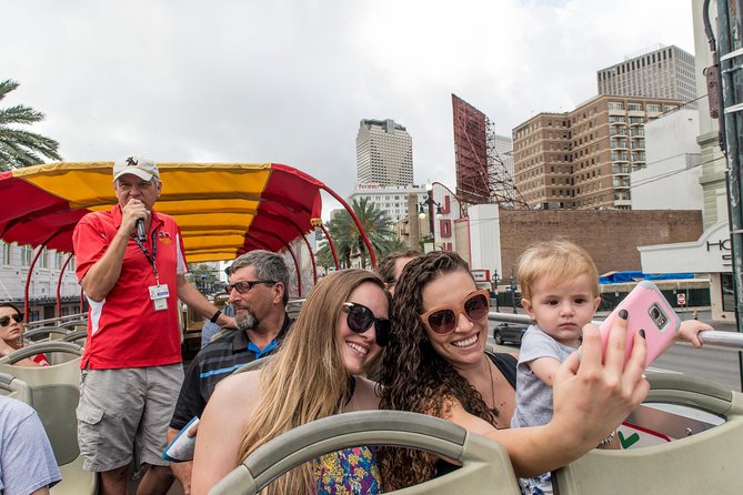 New Orleans Hop-On Hop-Off Unlimited Sightseeing Package - Convention Center and the Mississippi Riverfront