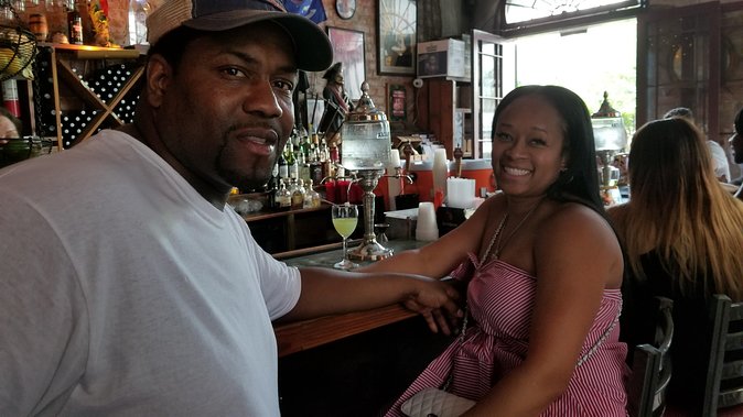 New Orleans Lewd Spirits Haunted Tour with Bar Stops - Walking the French Quarter between stories
