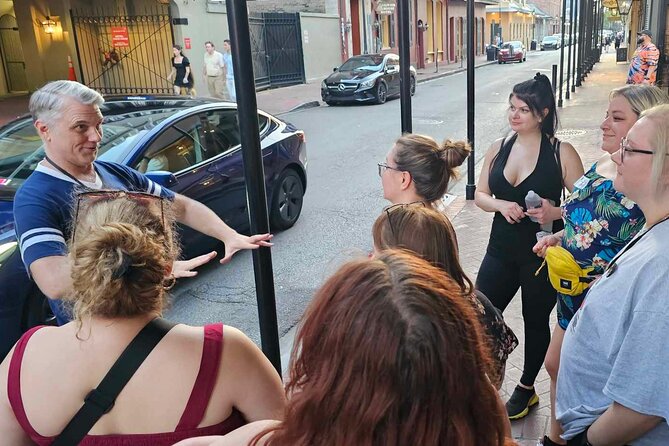 New Orleans Lewd Spirits Haunted Tour with Bar Stops - Group size, timing, and who will enjoy it