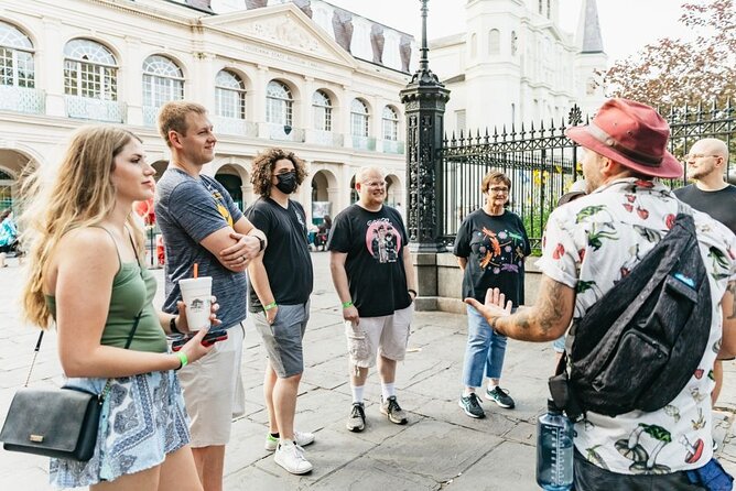 New Orleans Premier Ghost, Voodoo and Vampire Walking Tour - Lafitte’s Blacksmith Shop Bar and a chance to pause