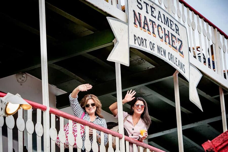 New Orleans: Sunday Steamboat Jazz Cruise + Optional Brunch - The two-hour route along the Mississippi