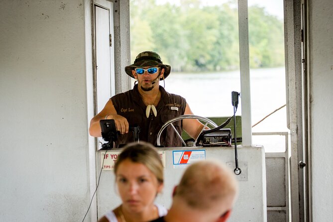 New Orleans Swamp and Bayou Alligator Tour - The wildlife question, including alligator feeding