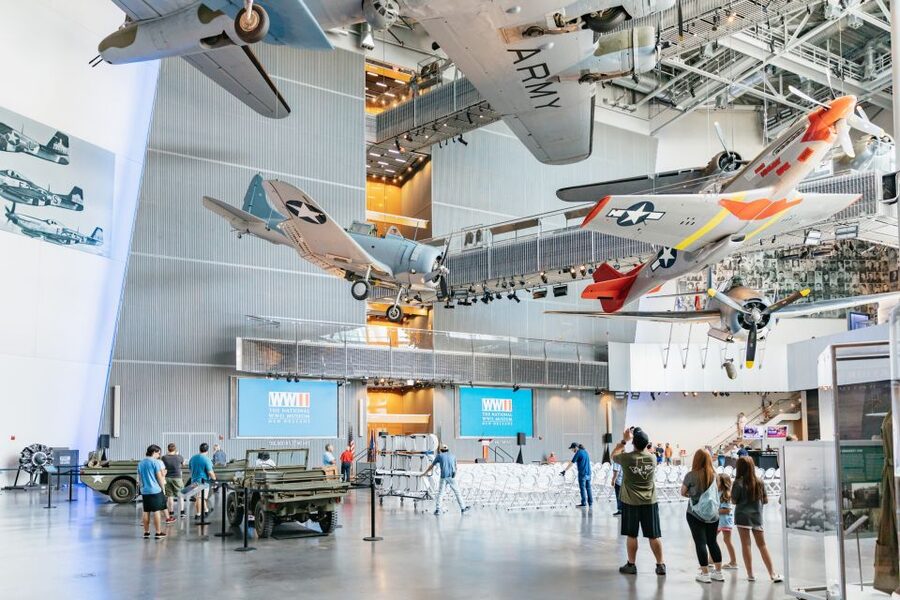 New Orleans: The National WWII Museum Ticket - Start With the Louisiana Memorial Pavilion