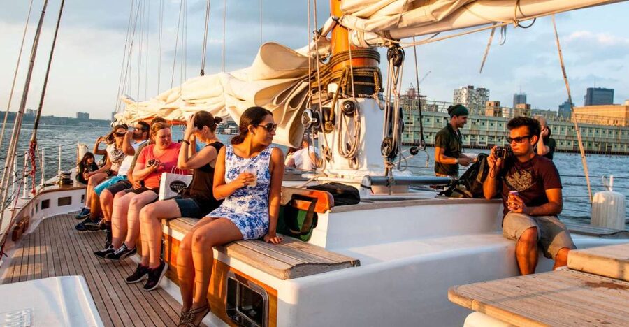 New York City: Sunset Sail Aboard a Schooner - Why a schooner makes New York feel different