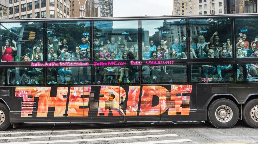 New York City: The Ride Interactive Bus Tour - What The RIDE really is