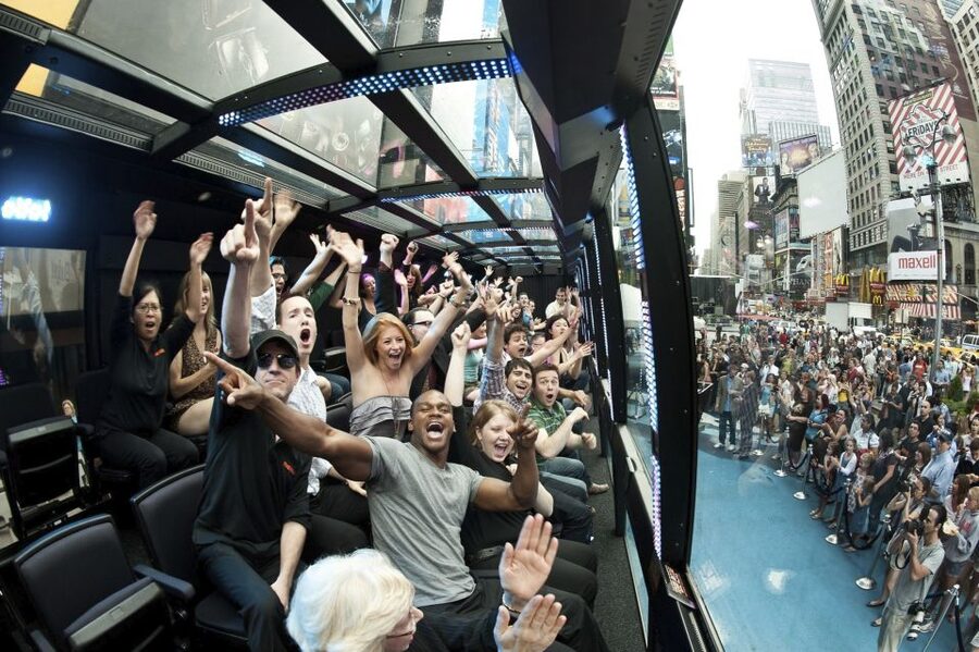 New York City: The Ride Interactive Bus Tour - How much sightseeing do you get?