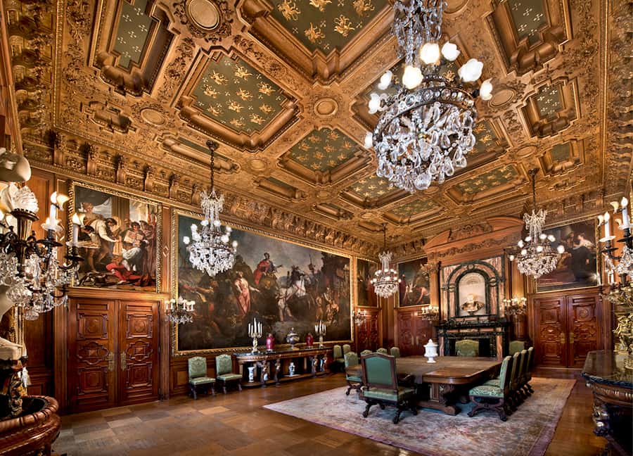 Newport: Newport Mansions Ticket - 1 or 2 Mansions - The Elms: a French château outside Paris