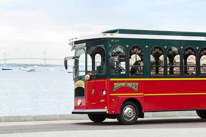 Newport Trolley Tour with Breakers Mansion - Viking Tours - Entering The Breakers