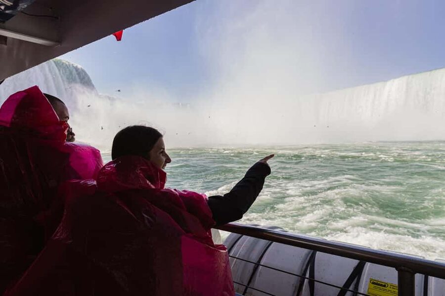 Niagara Falls, Canada: First Boat Cruise & Behind Falls Tour - Key points to know