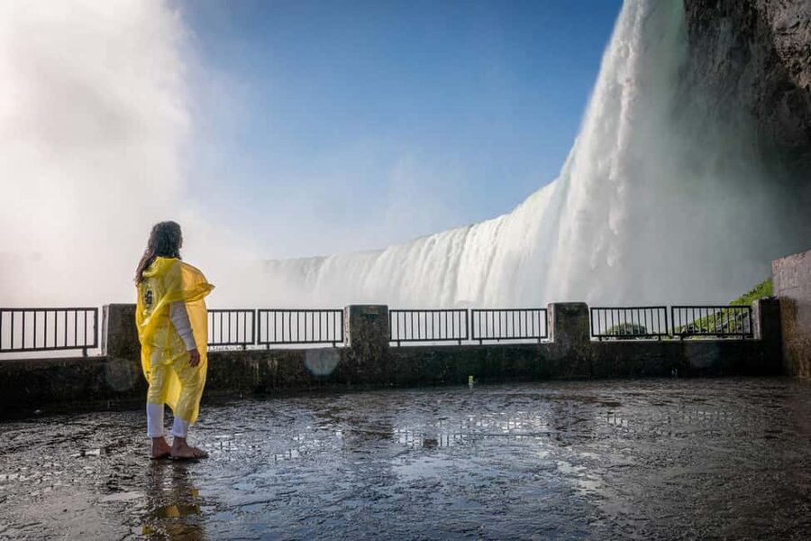 Niagara Falls, Canada: First Boat Cruise & Behind Falls Tour - Stories along the gorge and boardwalk