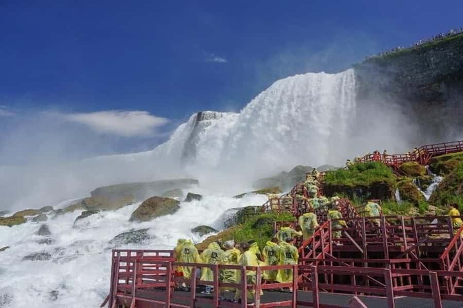 Niagara Falls USA: Cave of the Winds & Maid of the Mist Ride - Luna Island and Bridal Veil Falls