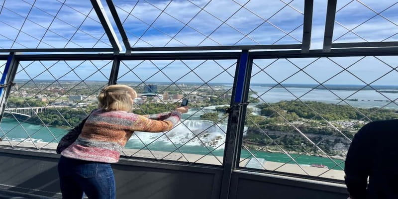 Niagara Falls: Walking Tour, Journey Behind Falls, & Cruise - Going behind the water at Journey Behind the Falls