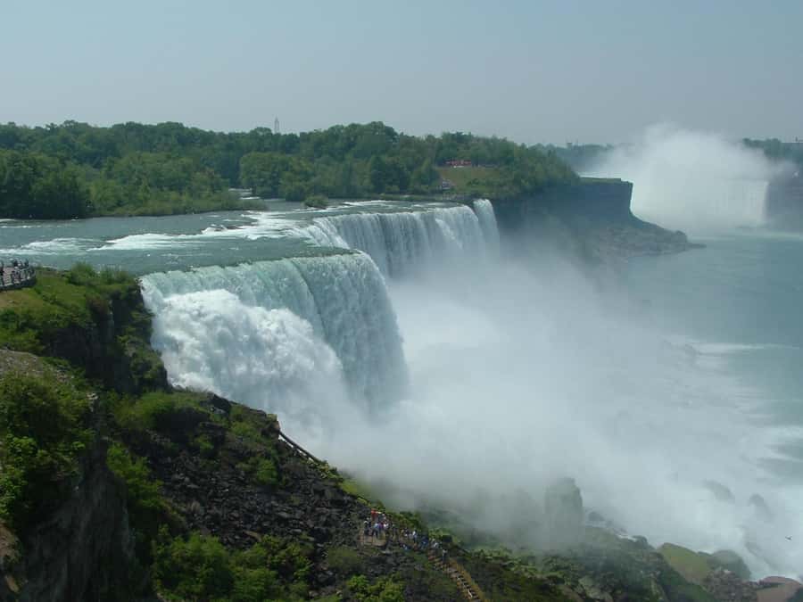 Niagra Falls, USA Side: Boat, Cave and Shuttle pass Tour - Meeting at Hard Rock Cafe