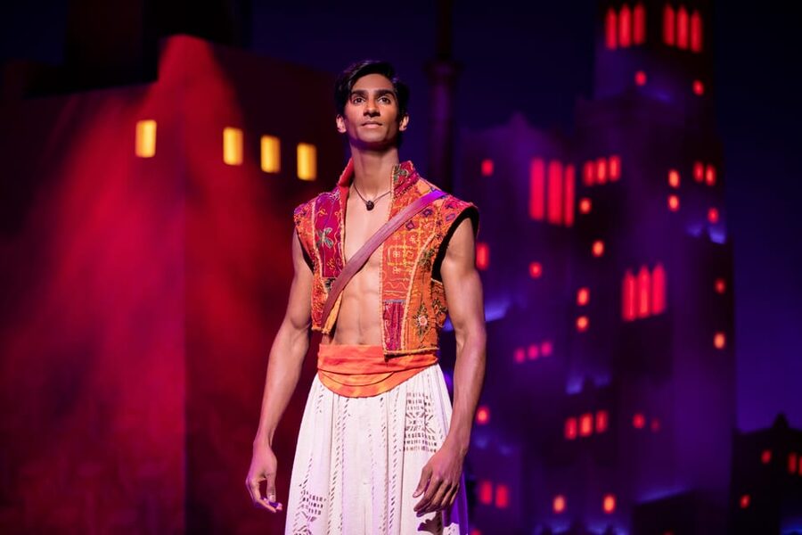 NYC: Aladdin the Musical on Broadway - Costumes, scenery, lighting, and music