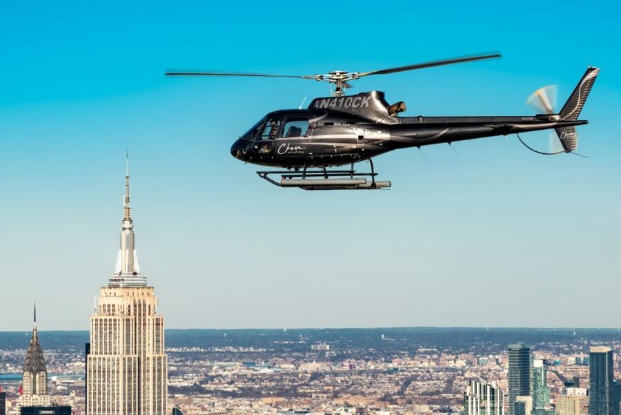 NYC: Big Apple Helicopter Tour - Manhattan’s skyline from the Hudson