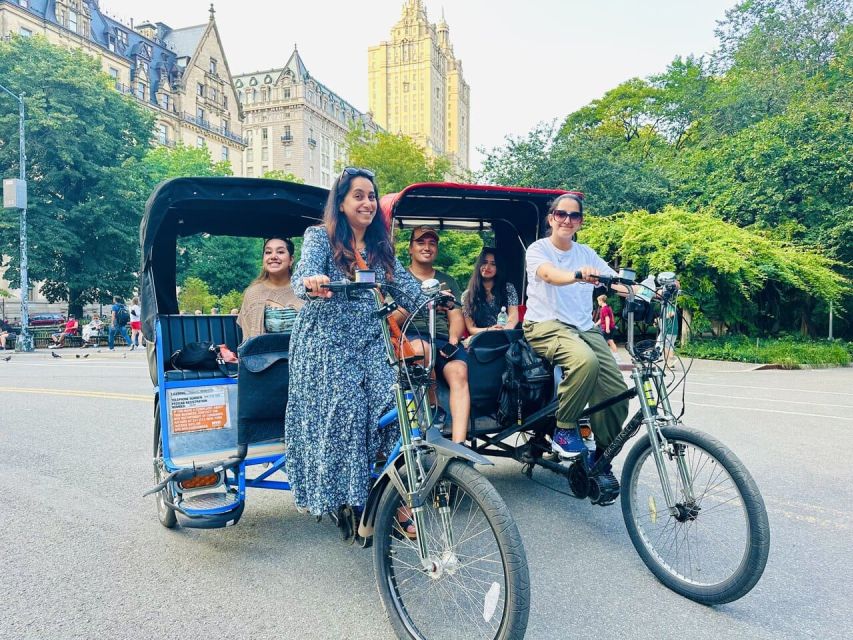 NYC: Central Park Celebrity Homes & Film Spots Pedicab Tour - The Mall and Cherry Hill