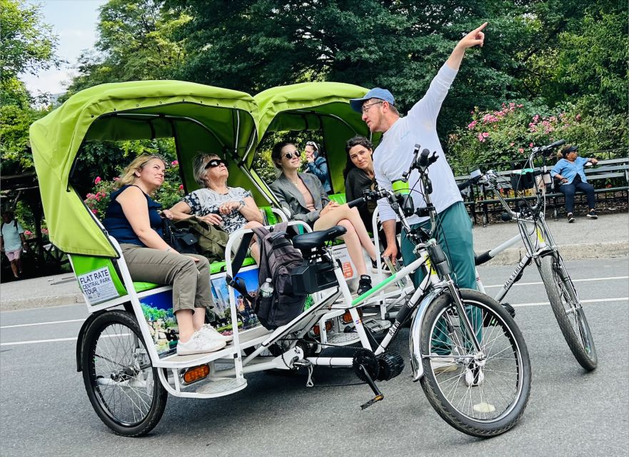 NYC: Central Park Guided Pedicab Tour - Why a Pedicab Makes Sense in Central Park