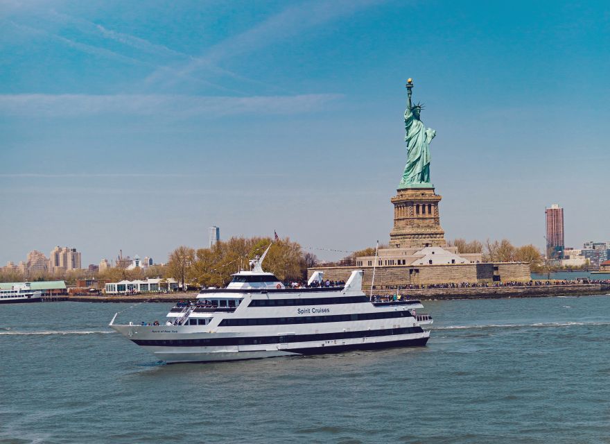 NYC: City Cruises Brunch, Lunch, or Dinner Buffet Cruise - One World Trade Center and the harbor sights