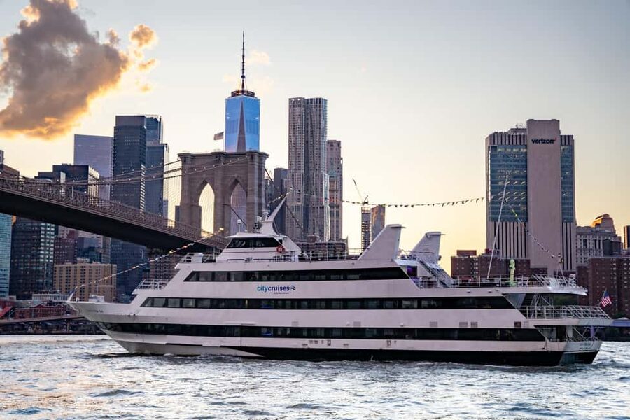 NYC: City Cruises Brunch, Lunch, or Dinner Buffet Cruise - Winter Wonderland sailings from December 3 to January 1
