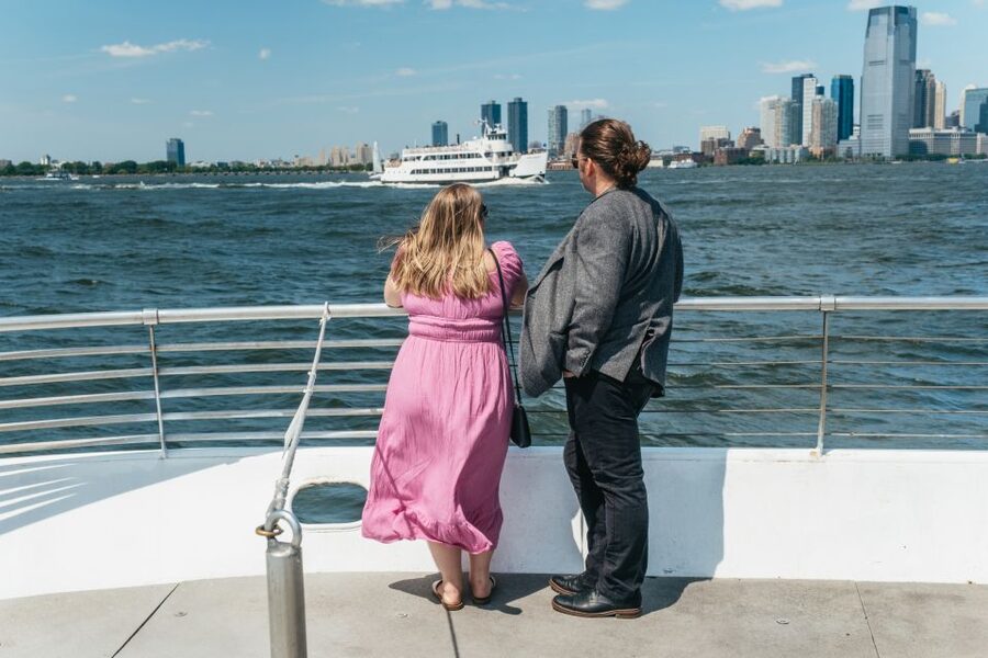 NYC: City Cruises Luxury Brunch, Lunch or Dinner Cruise - The route from Chelsea to the Statue of Liberty