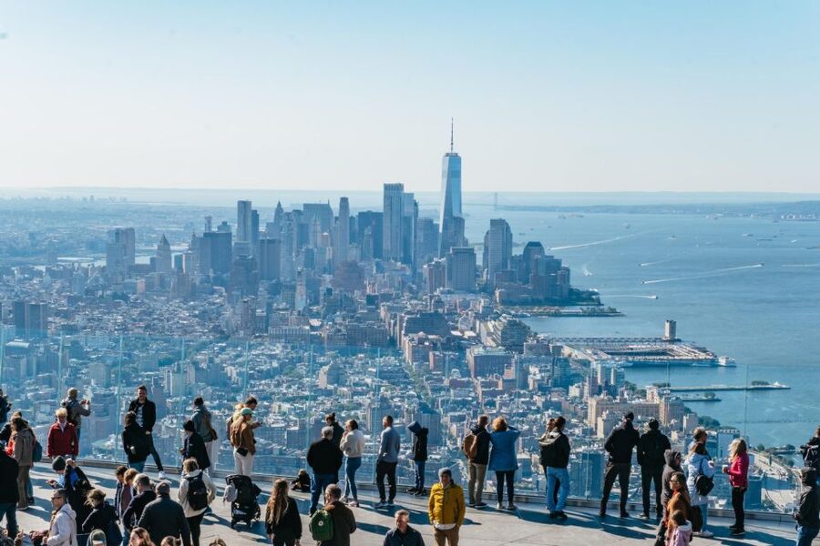 NYC: Edge Observation Deck Admission Ticket - Skyline Steps and the Edge Bar