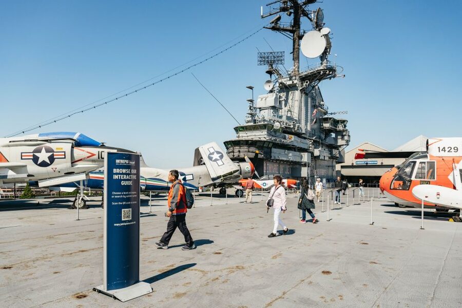 NYC: Intrepid Museum Entry Ticket - The Growler submarine is the tightest part of the visit