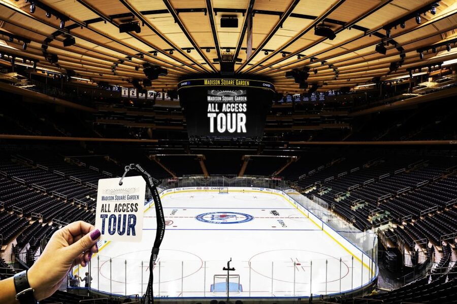 NYC: Madison Square Garden Tour Experience - Entering Madison Square Garden through Chase Square