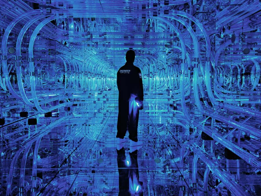 NYC: Mercer Labs Museum of Art and Technology - The 507,000-LED infinity room
